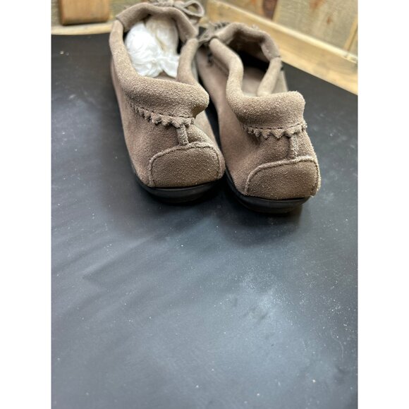 Minnetonka Womens Size 9 Thunderbird "Animikii" Hardsole Moccasins - Picture 6 of 7